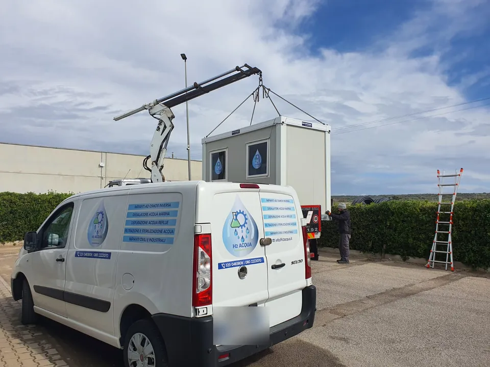 Dissalatore in container plug & play