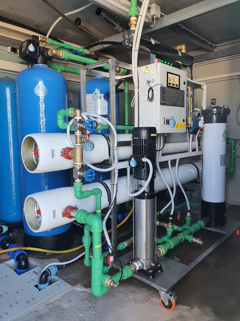 Osmosi inversa in versione Industria 4.0 · 3.000 l/h
